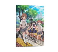 DFBDJASD Poster décoratif sur toile Anime A Certain Scientific Railgun - Poster et image d'art moderne pour chambre à coucher - 30 x 45 cm