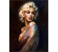 DFBFMO Peinture sur Toile Tableau Marilyn Monroe Affiche d'art Mural Et Peinture Tableaux Murales Impression D'art pour La Maison Salon Decoration sans Cadre,40x60cm