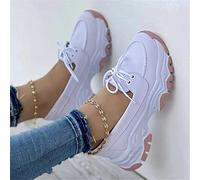 Dfcdcoo Chaussures orthopédiques pour femmes,Chaussures orthopédiques de marche pour femmes, Nouvelles chaussures de marche décontractées orthopédiques pour femmes 2023 (Blanc, 36)