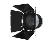 DFCINE 10X Lentille Fresnel à Monture Bowens avec Volets Amovibles, Angle de Faisceau Réglable 10-45°, Modificateur de Projecteur pour Lampes COB ≤600W, Contrôle Cinématographique pour Film & Studio