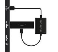 dfdfgbfh USB Power Cable Adapter for Fire TV Stick,Powers Streaming TV Sticks Directly from TV USB Port(Eliminates AC Adapter and Very Long Power Cable)