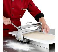 Dfdieratve Laminoir à pâte Manuel, Machine à Plier la Pâte, pour Croissants, Pâtisseries Danoises, Pâtisserie Feuilletée, Pâte à Pizza, pour Faire des Croûtes au Fudge et de la Pâte à Pizza 300-Type