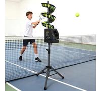 Dfdieratve Tennis Innovant avec Télécommande | Machine à Balle de Tennis pour Pratique Solo et Collective | Fonction Oscillation 48°, Réglages Multiples, | pour des Enfants aux Experts