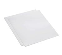 DFDPAXL 2 Pièces De Plaque ABS, Panneaux en Plastique Dur Blanc 200×200×3Mm-200×200×10Mm Convient pour Les Tables De Sable, L'architecture Et Le Bricolage,200×200×4mm