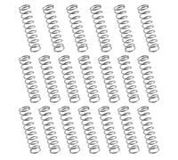 DFDPAXL 50 Pièces Ressort De Compression en Acier Inoxydable 304 0.2×2.5×5Mm-0.2×2.5×50Mm Parfait pour L'automobile Et L'aérospatiale,0.2×2.5×15mm