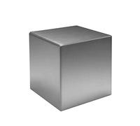 DFDPAXL Cube en Tungstène Pur, Cubes Métalliques en Bloc De Tungstène Adaptés Aux Collections D'éléments, Aux Expériences en Laboratoire,10×10×10mm