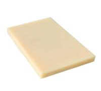 DFDPAXL Feuille De Nylon Beige 200 × 250 Mm, Plaque Carrée en Nylon d'une Épaisseur De 6 À 15 Mm Adaptée Aux Applications De Traitement Industriel,200×250×6mm