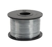 DFDPAXL Fil De Zinc De 2 Mètres, Diamètre De Rouleau De Fil De Zinc Métallique 0,3-0,8 Mm Adapté Aux Projets De Soudage, De Brasage Et De Métal Artistique,Diameter 0.5mm