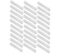 DFDPAXL Ressort De Compression 50 Pièces, Double Ressort De Tension Étendu 0,4 × 4 × 5 Mm-0,4 × 4 × 50 Mm pour Les Réparations À Domicile, Les Projets De Bricolage,0.4×4×40mm