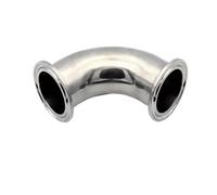 dfEDRd Coude coudé au mandrin, Raccord de Tuyau sanitaire SS304 à 90 degrés, Virole OD, Plusieurs Tailles, raccord Monter soi-même(316l,76mm x Ferrule 91)