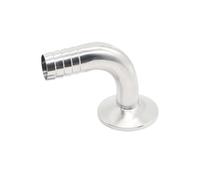 dfEDRd Coude coudé au mandrin, Raccord de Tuyau sanitaire SS304, Virole à Trois Pinces 12.7 102mm diamètre, coude 90 degrés(51mmx Ferrule 64)