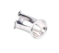 dfEDRd Coude coudé au mandrin, Tri Bride coudée à 45 degrés, en Acier Inoxydable SUS304, raccord de Tuyau sanitaire, Plusieurs Tailles(32mm x Ferrule 50.5)