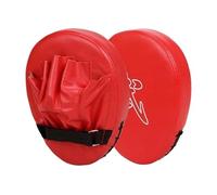 dfEDRd Gants de Frappe, 2 pièces Boxe Main Cible Martial Thai Kick Sanda entraînement épaissi karaté(Red)