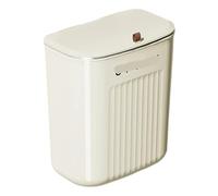 dfEDRd Poubelle compacte murale, Boîte for porte d'armoire de cuisine avec couvercle, porte-poubelle recyclage for et chambre à coucher(L)