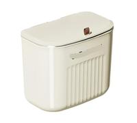 dfEDRd Poubelle compacte murale, Boîte for porte d'armoire de cuisine avec couvercle, porte-poubelle recyclage for et chambre à coucher(S)