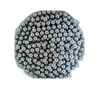 dfEDRd Roulements, 3.175mm 1/8" Billes d'acier Inoxydable AISI304 Grade 100 de roulement Solides Haute précision(100pcs)