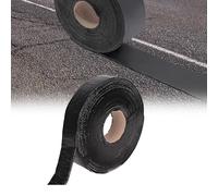 DFENG Bande Bitumeuse 150 x 5 cm,Bande ÉtanchéIté en Bitume Toiture Autocollante, Rouleau Bitume Toiture, Résistant à l'humidité, Adapté Aux Routes et Aux Toitures