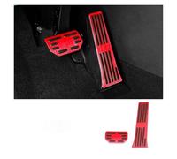 DFFHW Leapmotor C10 2024 2025Couvre-pédales de frein et d'accélérateur de voiture, en alliage d'aluminium, antidérapants, accessoires. (A)(9Fildroiteargent)