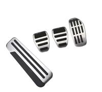 DFFHW Pédales de frein et d'accélérateur pour Nissan Qashqai E-Power J12 2023 2024 2025, repose-pieds antidérapant, housse de pédale de frein (1 pièce) (4 pièces)