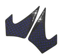 DFFMQSJ Autocollant de protection latéral pour réservoir de carburant de moto compatible avec Yamaha MT07 MT-07 FZ07 FZ-07 13-17 - Coussin de traction antidérapant et imperméable pour réservoir de