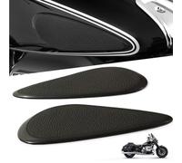 DFFMQSJ Compatible avec BMW R18 Classic R 18 2020 - Protège-réservoir de carburant latéral de moto autocollant antidérapant pour genoux, accessoires de moto, noir