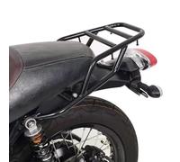 DFFMQSJ Compatible avec Kawasaki W400 W650 W800 Porte-bagages arrière de moto, support de topcase, support de support, support d'étagère arrière, support d'étagère d'extension en aluminium