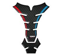 DFFMQSJ Protection de réservoir de Carburant de Moto en Fibre de Carbone 3D, Autocollants de Protection de réservoir Compatible avec BMW S1000RR S1000XR S1000R(Carbon Fiber B)