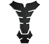 DFFMQSJ Protection de réservoir de Carburant de Moto en Fibre de Carbone 3D, Autocollants de Protection de réservoir Compatible avec BMW S1000RR S1000XR S1000R(Carbon Fiber A)