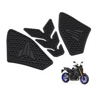 DFFMQSJ Protection de réservoir de moto compatible avec Yamaha MT-09 MT09 MT 09 2021 2022 2023, noir, en caoutchouc, sportif, protecteur de réservoir