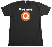 dfft34D Avenue Q Broadway Musical Show t-Shirt
