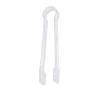 DFGBAPKBL Lot de 15 Pinces à Glace Transparentes, Pinces de Service, Pinces à Pain, Pinces à gâteau, Pinces à Salade pour Conserver la Glace et Les Aliments