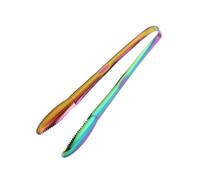 DFGBAPKBL Lot de 8 Pinces à Viande en Acier Inoxydable, Pinces à Pain, Vaisselle Multifonction, Glace, Salade pour Conserver la Glace et Les Aliments(Color6)
