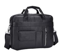 DFGBAPKBL Mallette pour hommes Sac à main en cuir for hommes, mallette en cuir, grande sacoche d'affaires, sac à bandoulière en cuir de vache, fourre-tout