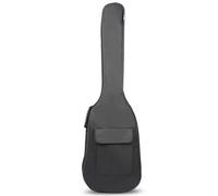 DFGBAPKBL Sac à Guitare Sac à Dos Noir imperméable à Double Sangle for Guitare Basse électrique, épaisseur de 5 mm, rembourré en éponge