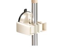 DFGBAPKBL Support à ventouse sans perçage, clip mural for balai, crochet for, support de rangement for porte salle bain, for cuisine Pour ranger les accessoires de salle de bains(White)