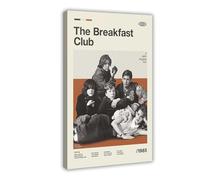 DFGDO Poster du film de la comédie The Breakfast Club - Art mural imprimé sur toile pour salon, chambre à coucher - 30 x 45 cm