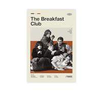 DFGDO Poster du film de la comédie The Breakfast Club - Décoration murale pour salon, chambre à coucher - Style sans cadre - 50 x 75 cm