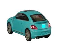 DFGEVEMBOB Modèle réduit de Voiture pour Volkswagen pour Beetle GSR à rétrofriction, en Alliage moulé sous Pression (Piles Non incluses)(Green)