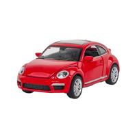 DFGEVEMBOB Modèle réduit de Voiture pour Volkswagen pour Beetle GSR à rétrofriction, en Alliage moulé sous Pression (Piles Non incluses)(Red)