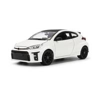 DFGEVEMBOB Modèle réduit de Voiture précision en métal moulé sous Pression à l'échelle 1:24 pour Toyota GR Yaris 2021. Pile Non Incluse(White)