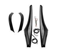 DFGEVEMBOB Pour Gold Wing GL1800 GL 1800 2012-2017 F6B, pointe de garde-boue arrière moto, bandes verticales sous le coffre la tournée, lumière sacoche Feu stop arrière de moto(M)