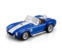 DFGEVEMBOB Voiture Miniature au 1/24 pour Ford pour Shelby Cobra 427 Roadster 1965 S/C. Modèle réduit en métal moulé sous Pression, Alliage. Pile Non Incluse(Blue)