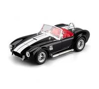 DFGEVEMBOB Voiture Miniature au 1/24 pour Ford pour Shelby Cobra 427 Roadster 1965 S/C. Modèle réduit en métal moulé sous Pression, Alliage. Pile Non Incluse(Black)