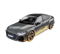 DFGEVEMBOB Voiture Miniature de Collection pour Audi pour RS7 Sportback à l'échelle 1:18 (Alliage Alliage). Pile Non Incluse(Grey)