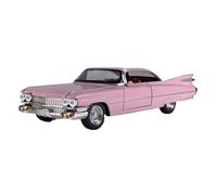 DFGEVEMBOB Voiture Miniature pour Cadillac pour Eldorado Biarritz 1959 Série 62, échelle 1:24. Modèle réduit en Alliage moulé sous Pression. Pile Non Incluse(Pink)