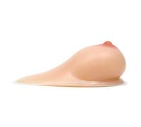 DFGGE 1 Paire Crossdresser Transgenre Auto-Adhésif Silicone Formes Mammaires Faux Seins Mastectomie Prothèse Soutien-Gorge Enhancers Inserts,Nude,EE Cup (1600g/Pair)