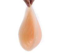 DFGGE Faux seins en silicone mammaires prothétiques Forme asymétrique Concave auto-adhésif soutien-gorge Inserts de rehausseur pour Crossdresser Mastectomie Prothèse,Right side only,CupB :250g