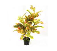 DFGHNBVC Arbre Artificiel De 89 Cm De Hauteur, Faux Bonsaï De Laurier, Idéal pour La Décoration De La Maison Ou du Bureau. Plante Artificielle D'Intérieur.