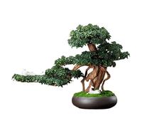 DFGHNBVC Arbre Artificiel, Plante De Simulation, Bonsaï, Faux Arbre, Ornement De Style Chinois, Plante Verte en Pot, Décoration pour Salon Et Véranda, Faux Arbre