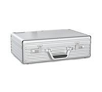DFGHNBVC Boîte À Outils Multifonction en Aluminium, Organiseur Et Rangement, Mallette De Transport Portable pour Pc, Appareil Photo, Équipement, Écrous, Boulons Et Vis.